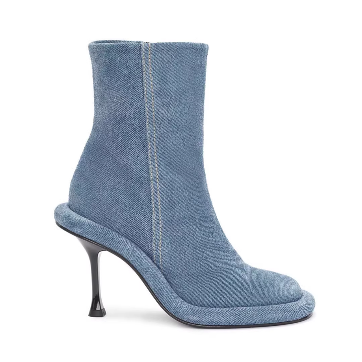 LAZUI Stiletto Heel Ankle Boots