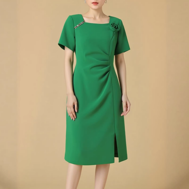 LENUS Diamante Evening Dress Gown
