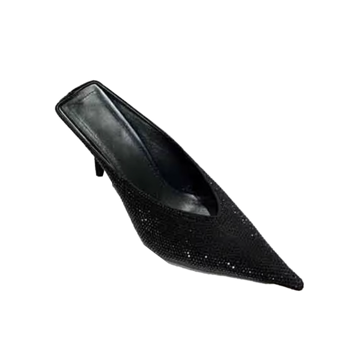 MAIJA Diamante Mules Pumps
