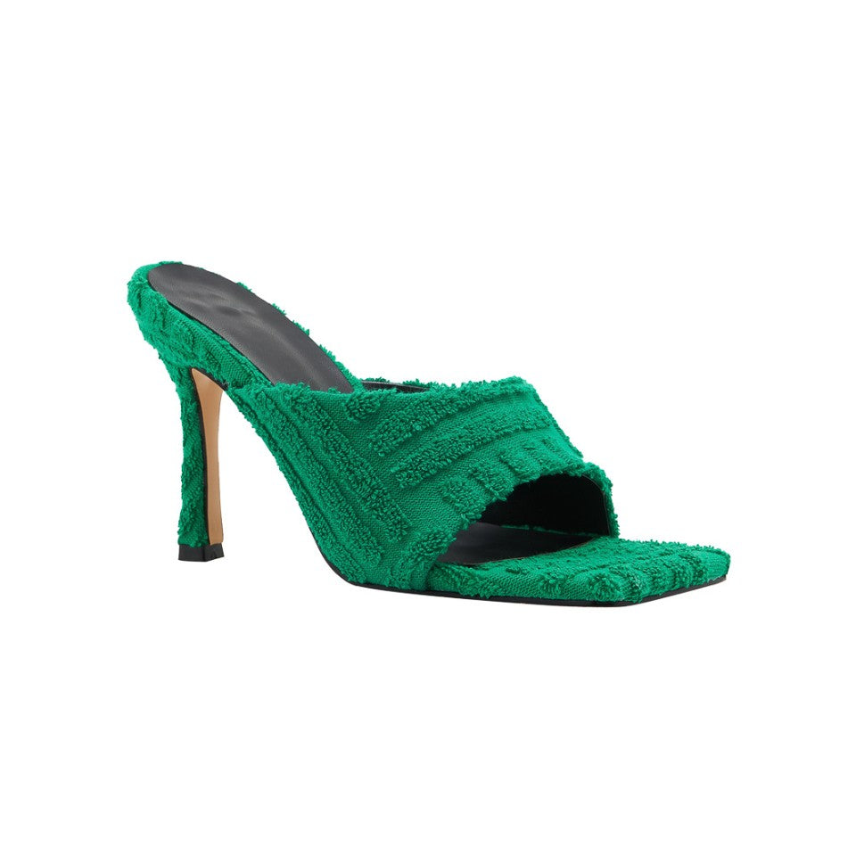MALRE Stiletto Heel Mules Sandals