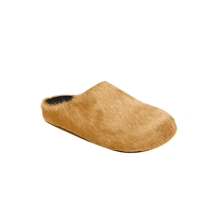 MASRI Vegan Fur Slippers Slides