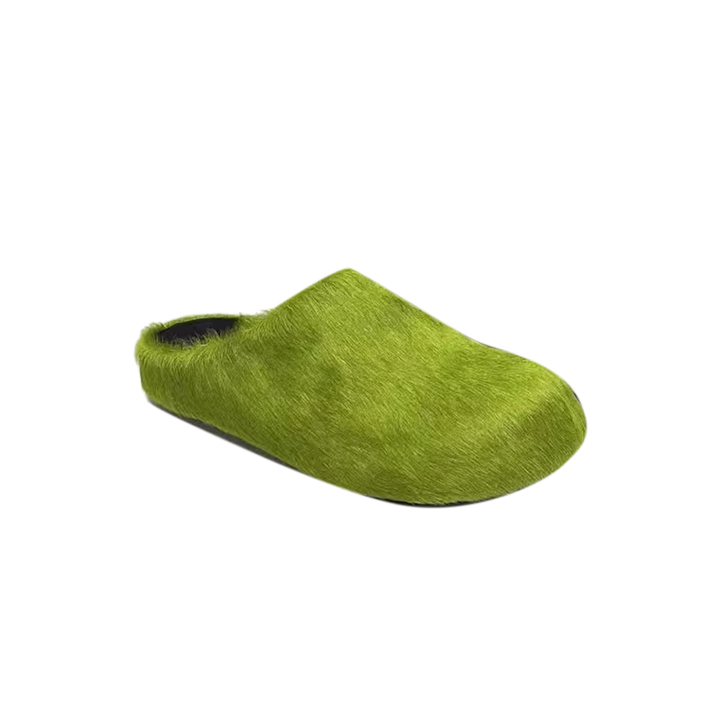 MASRI Vegan Fur Slippers Slides
