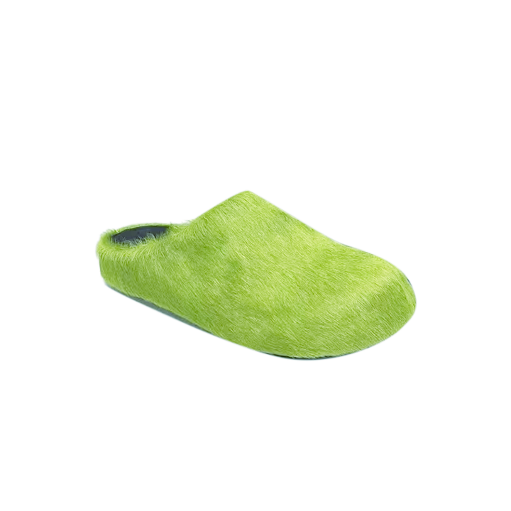MASRI Vegan Fur Slippers Slides
