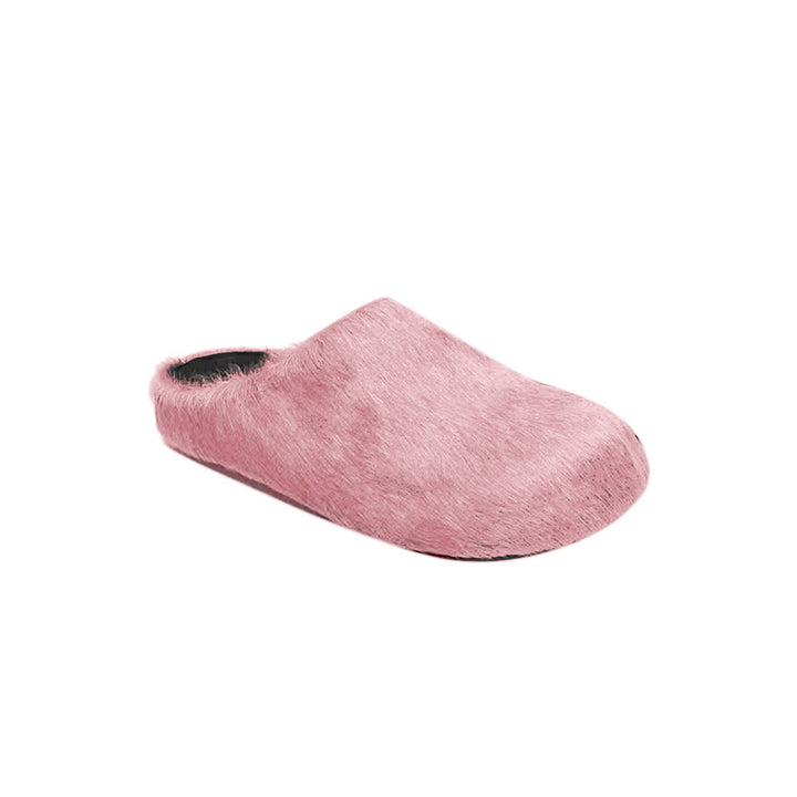 MASRI Vegan Fur Slippers Slides