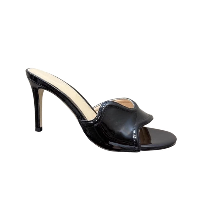MAVRU Patent Leather Mules Sandals