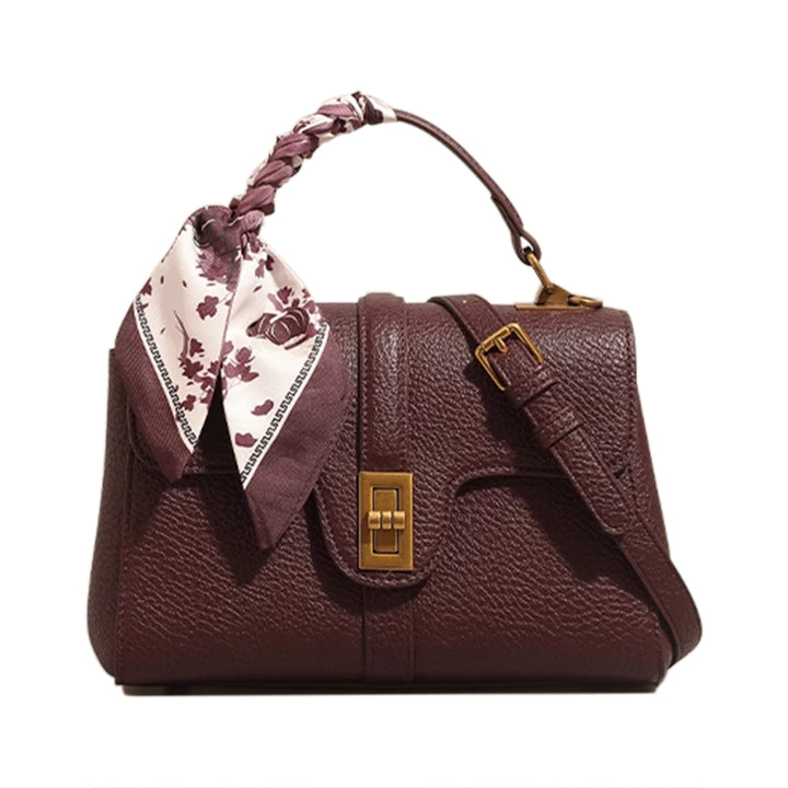 MEGNU Metal Lock Tote Bag