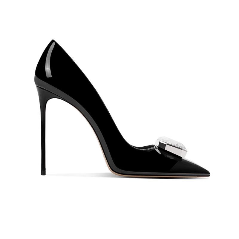 MEKOR Diamante High Heel Pumps - 10cm