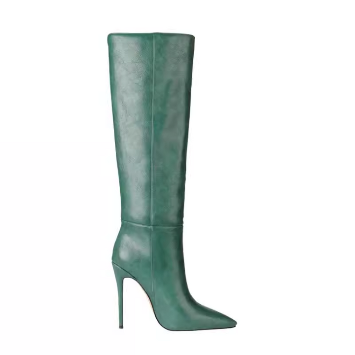 MUTEV Stiletto High Heel Knee High Boots