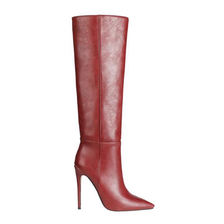 MUTEV Stiletto High Heel Knee High Boots
