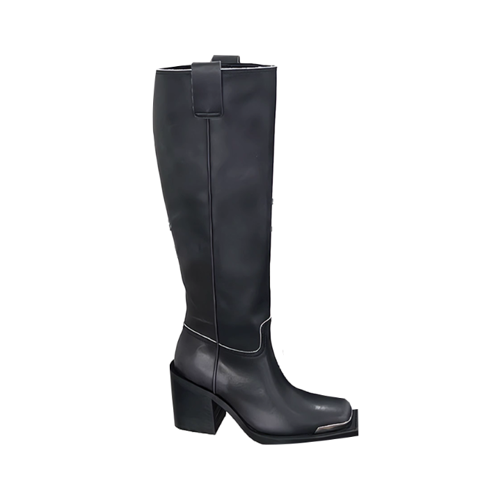 NAVAEH-WEDGES KNEE HIGH BOOTS main image 0