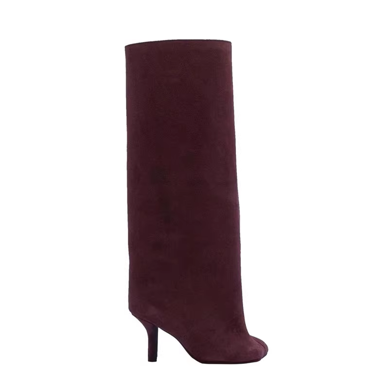 NUISE Suede Knee High Boots