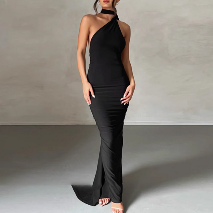 NULAU One Shoulder Maxi Dress