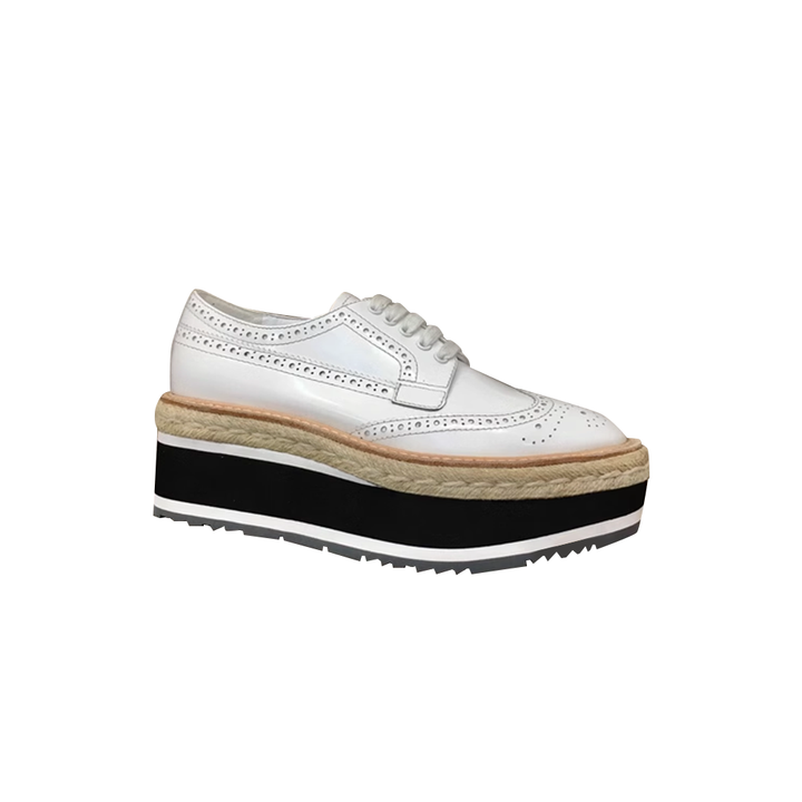 PAOCE Lace Up Platform Sneakers