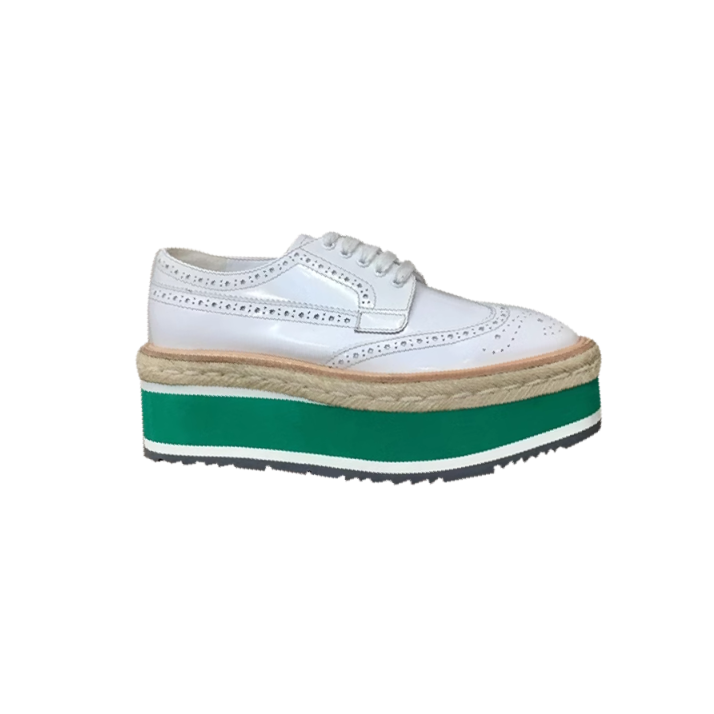 PAOCE Lace Up Platform Sneakers