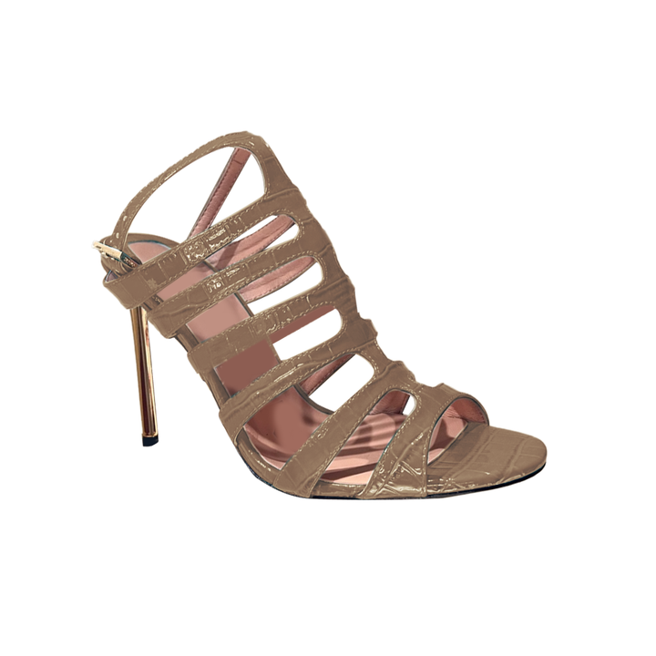 PENUA Cut Out High Heel Sandals