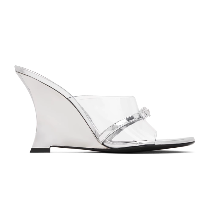 PEXVO Wedged Heel Mules Sandals
