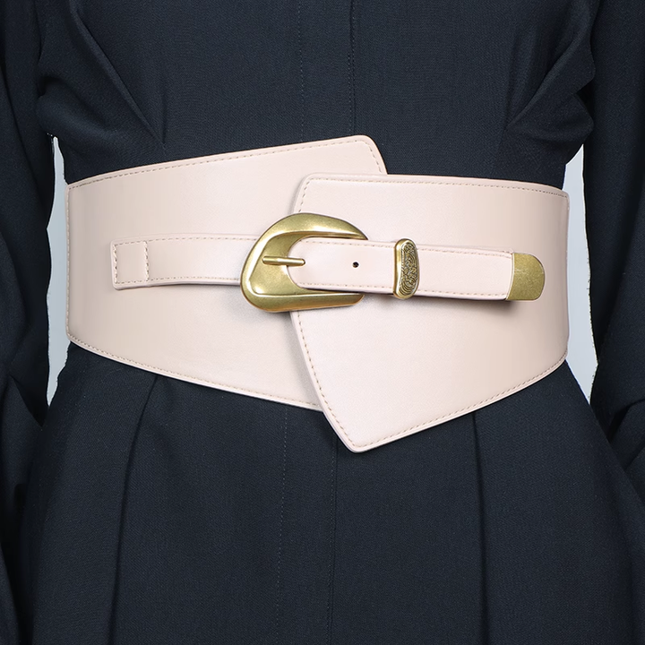 QUNWI Buckled Girdle Belt