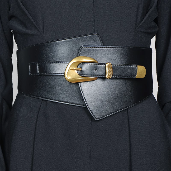 QUNWI Buckled Girdle Belt