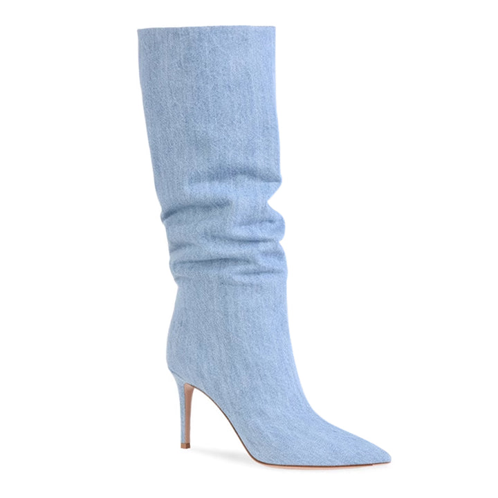 RADCE Stiletto High Heel Knee High Boots