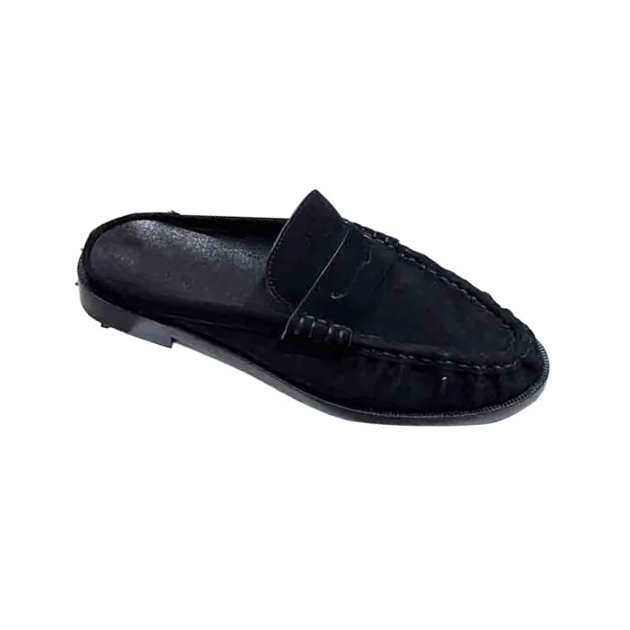 RAEFU Suede Slippers Slides