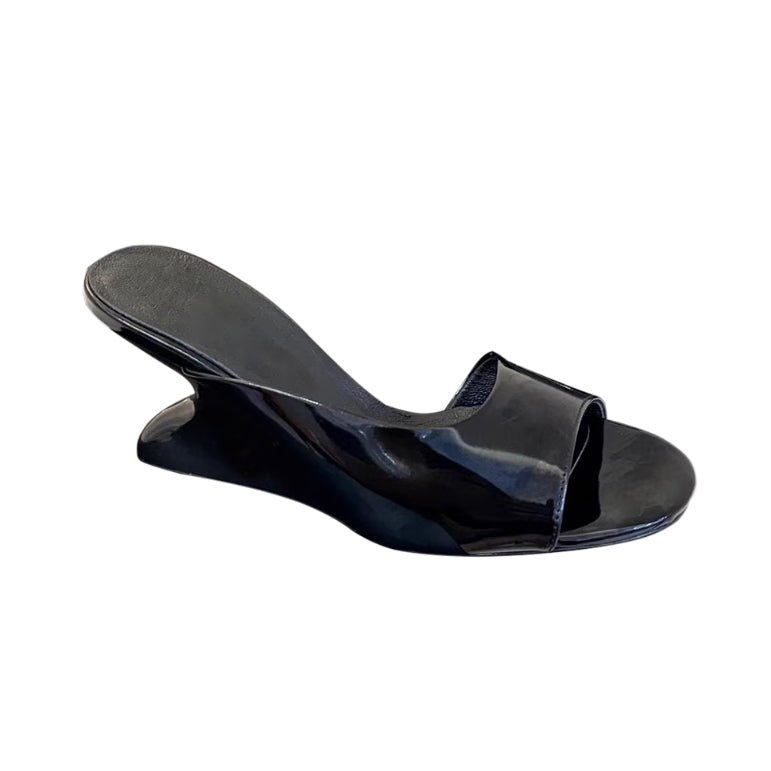 RAVGA Wedged Heel Mules Sandals