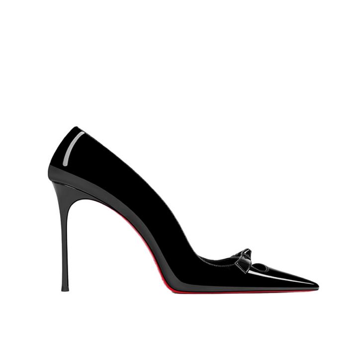 RAVTE Cut Out Mid Heel Pumps - 8cm