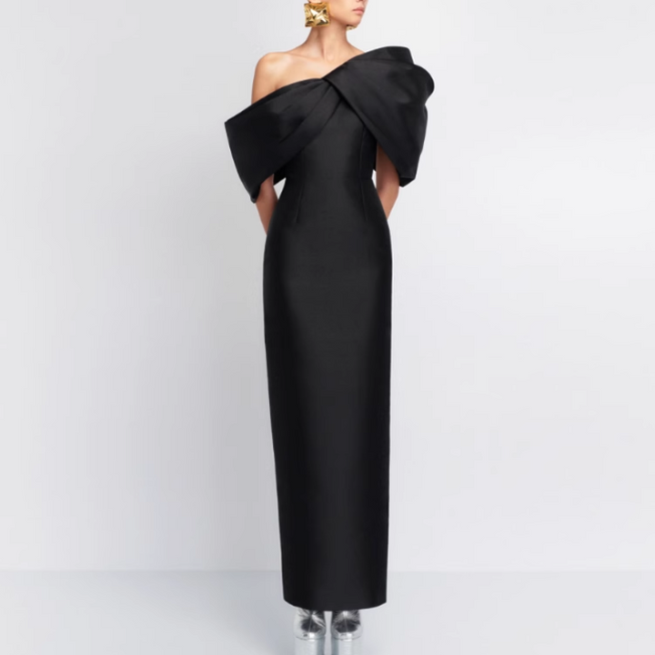 RECCV Off-Shoulder Evening Dress Gown