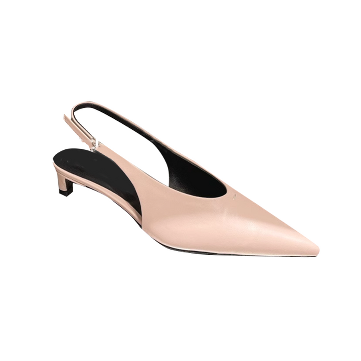 REINO Slingback Kitten Heel Sandals