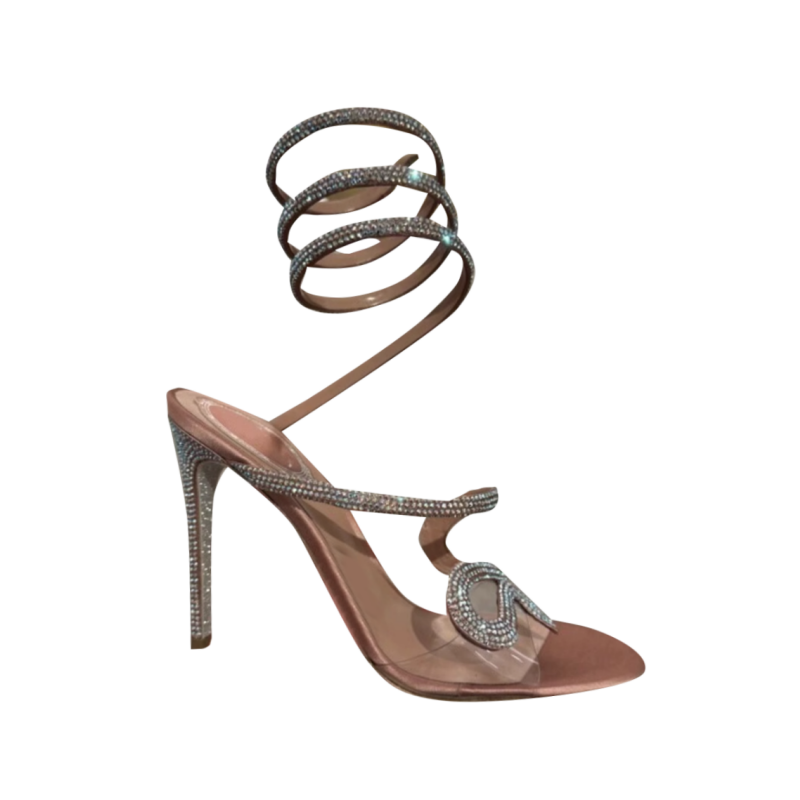 Diamante high heel sandals clearance