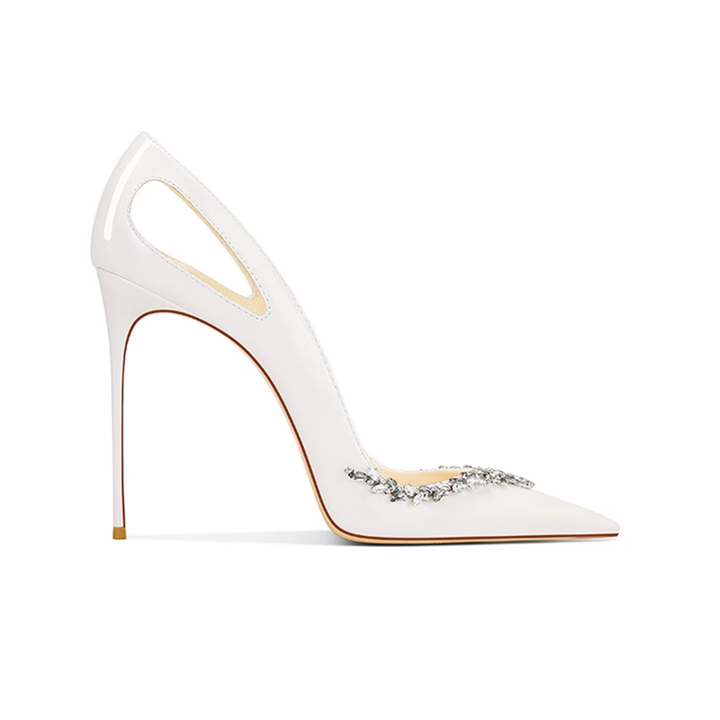 REKIN Diamante High Heel Pumps - 10cm