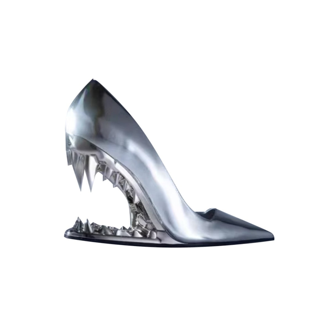RENUI Sculptured Wedged Heel Pumps