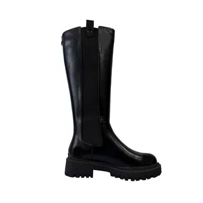 RISNU Leather Knee High Boots