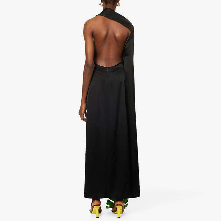 RITEO Backless Evening Dress Gown