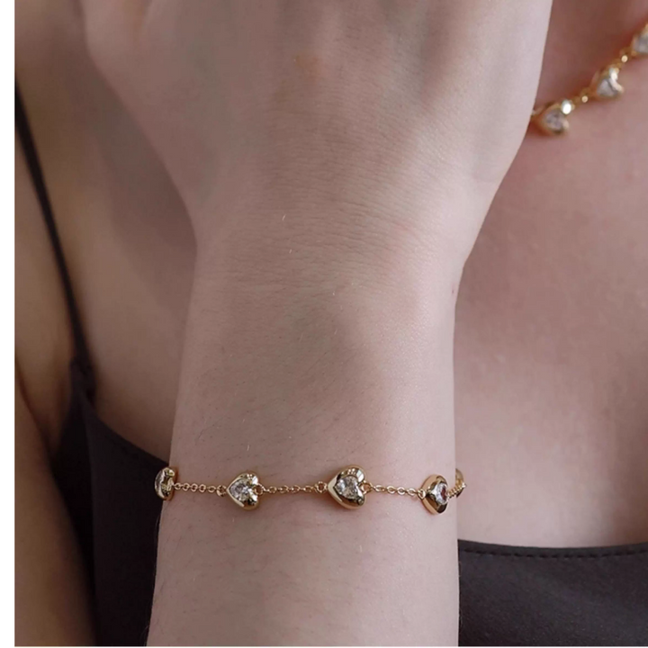 ROKTE Diamante Heart Bracelet