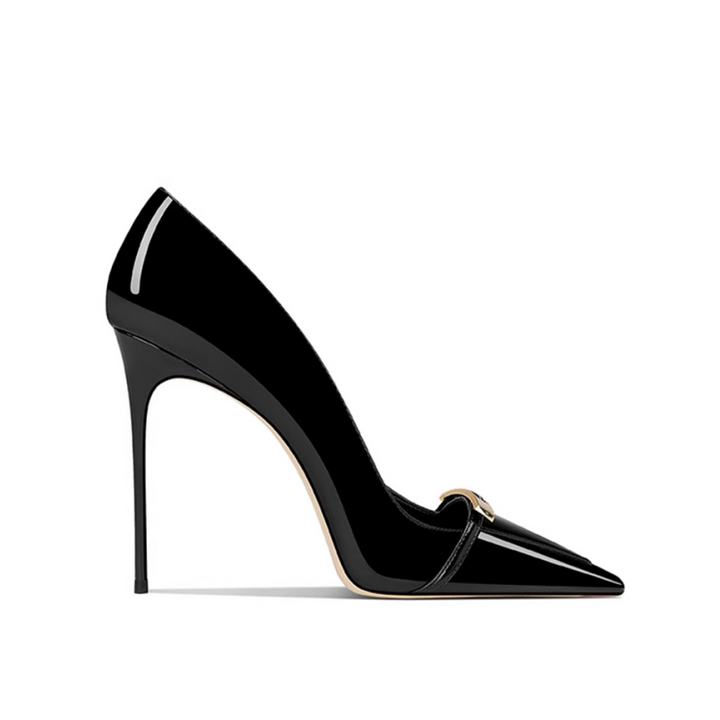 ROVUA Metal Embellished High Heel Pumps - 10cm