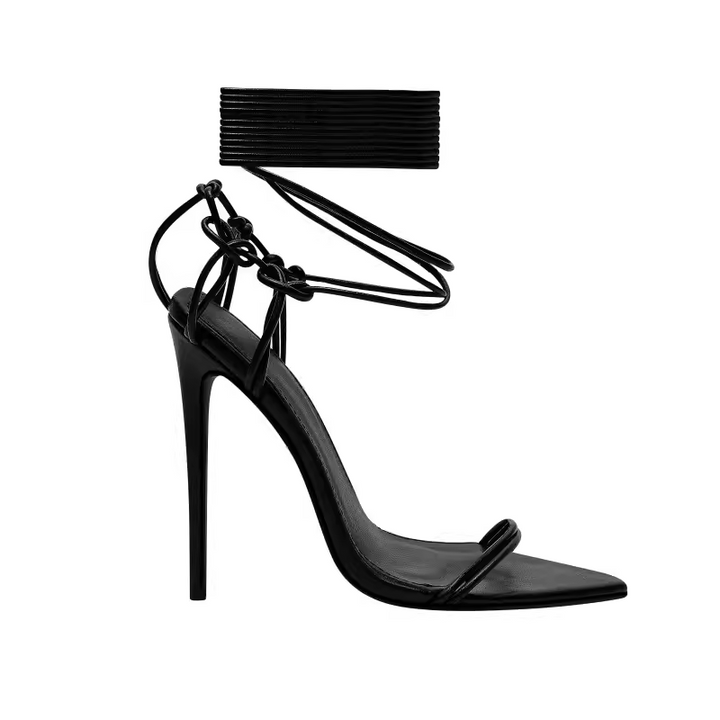RUHEL Lace Up High Heel Sandals