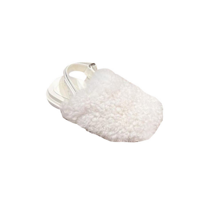RUMIE Fur Flat Sandals
