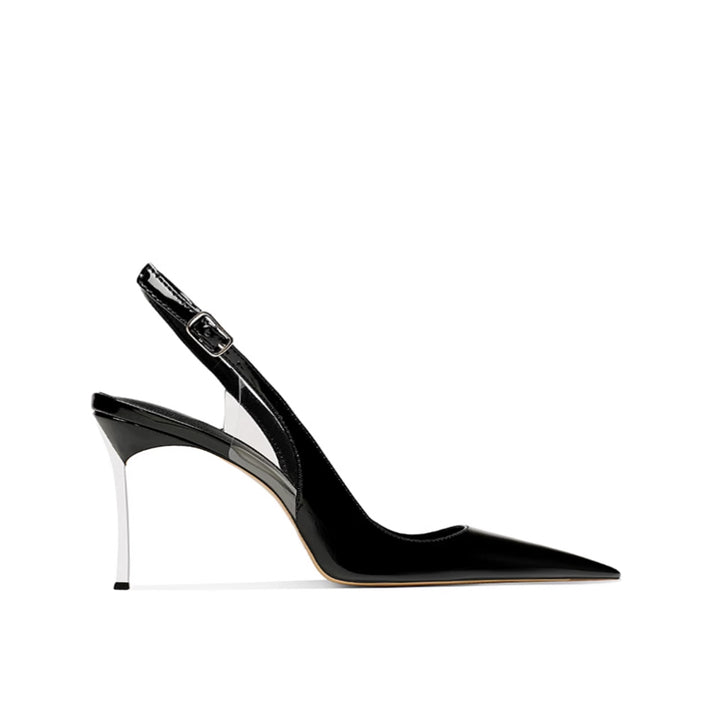 RUSCA Slingback Mid Heel Sandals - 6cm