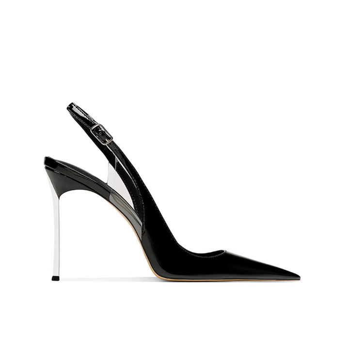 RUSCA Slingback Mid Heel Sandals - 8cm