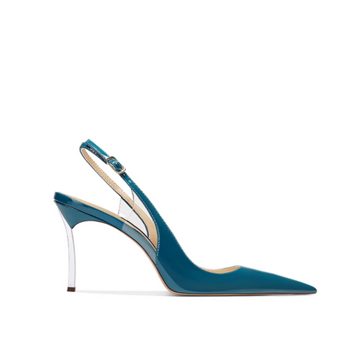 RUSCA Slingback Mid Heel Sandals - 6cm