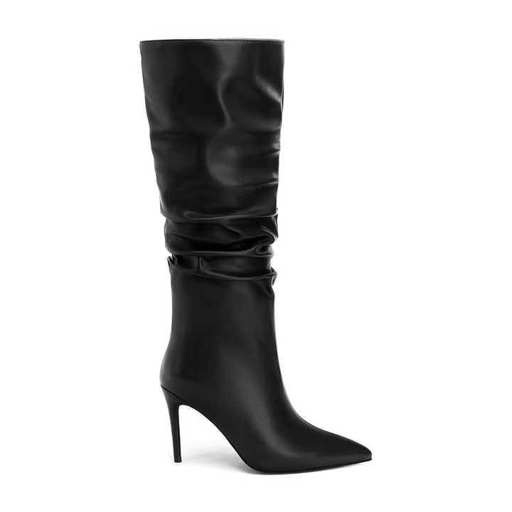 RUTDA Stiletto High Heel Knee High Boots
