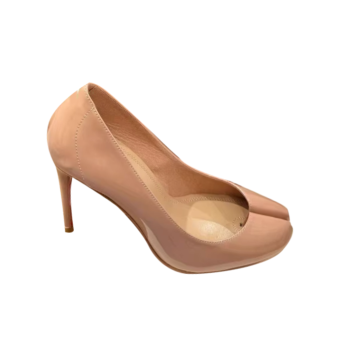 SAVCE Spilt Toe High Heel Pumps
