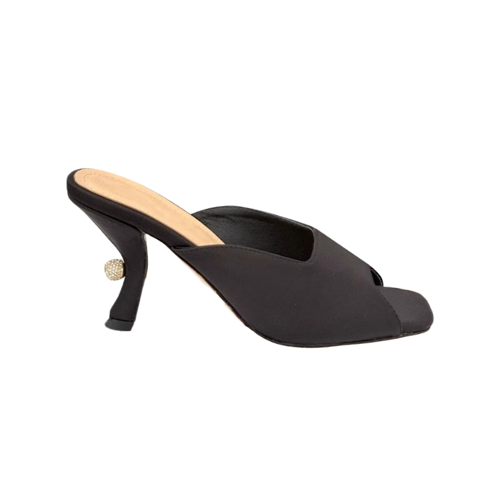 SAYMA Satin Mules Sandals