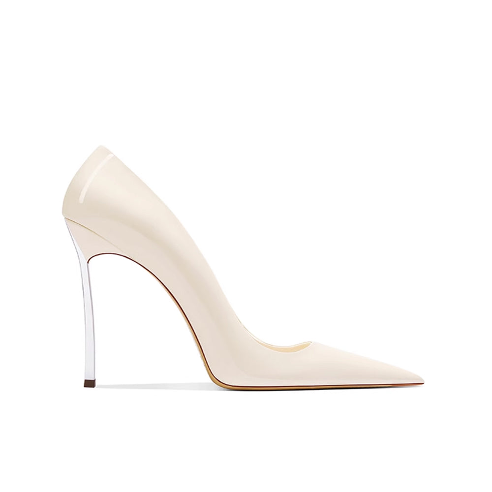 SENOK Stiletto Mid Heel Pumps - 8cm