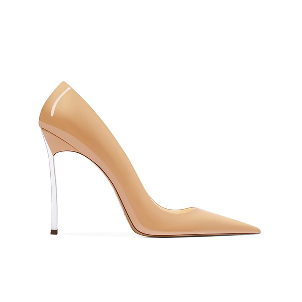 SENOK Stiletto Mid Heel Pumps - 8cm