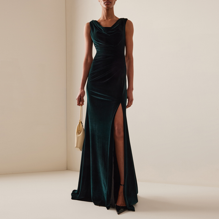 SERCE Slip Evening Dress Gown