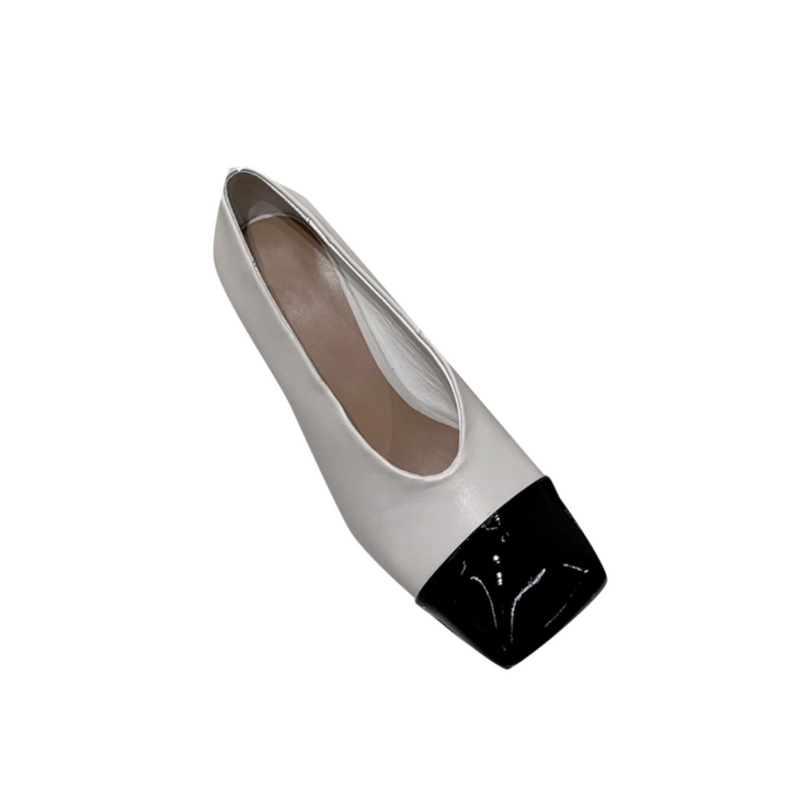 SLARU Square Toe High Heel Pumps