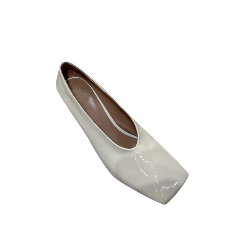 SLARU Square Toe High Heel Pumps