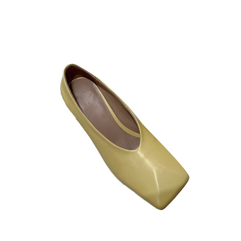 SLARU Square Toe High Heel Pumps