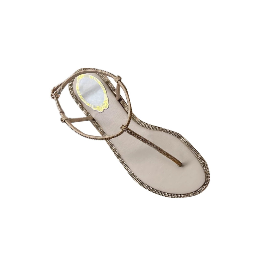 SOIKO Diamante Flat Sandals
